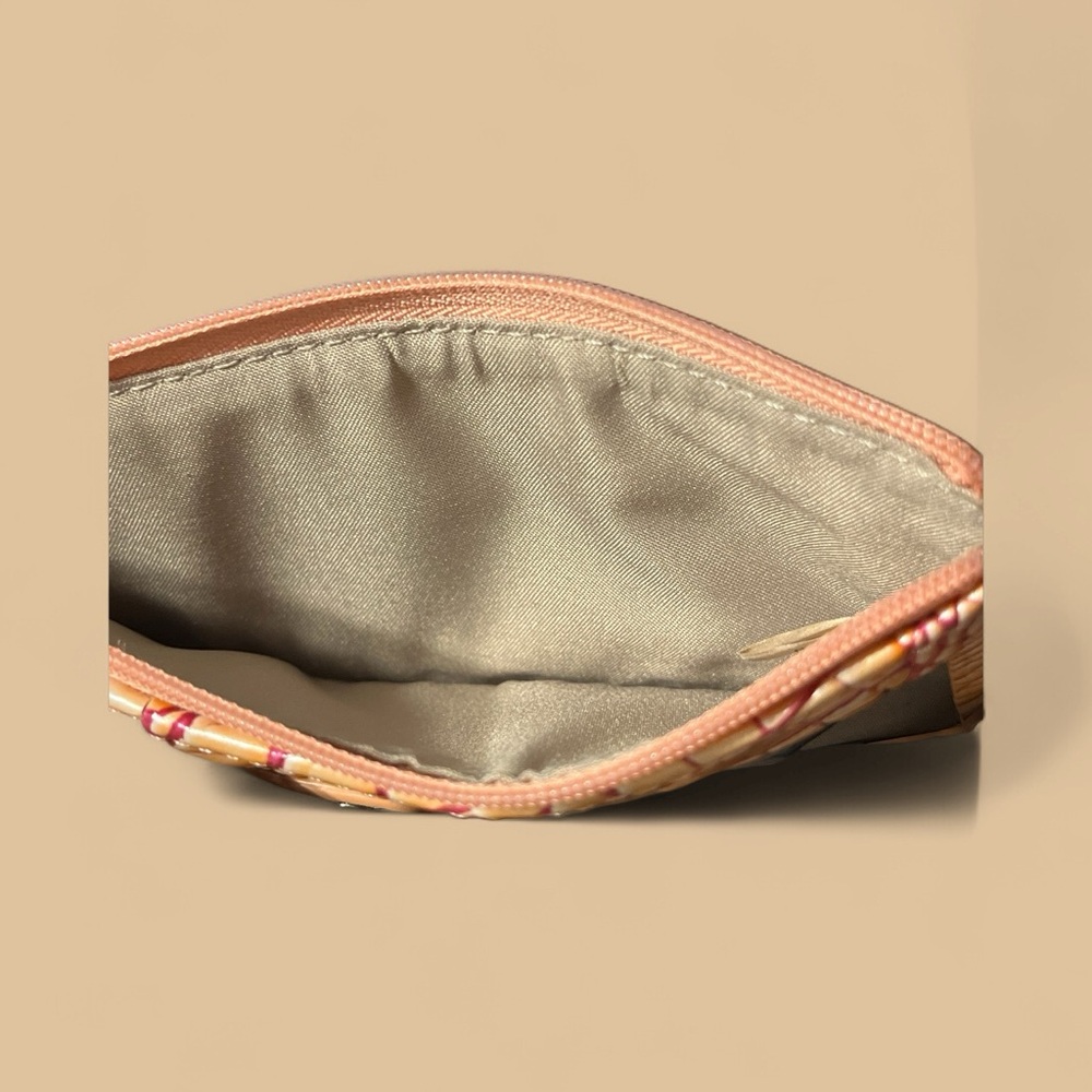Brahmin Apricot Rose Wallet - Picture 4 of 6